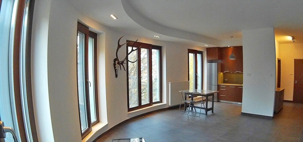 zdjęcie przedstawia wnętrze apartamentu w Szczecinie