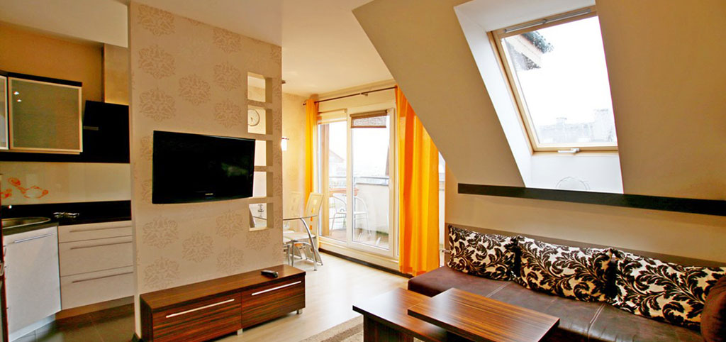 zdjęcie przedstawia luksusowy apartament w Szczecinie do wynajęcia