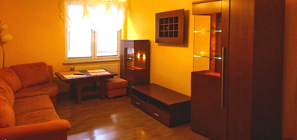 zdjęcie przedstawia salon w luksusowym apartamencie do wynajęcia za 1 400 złotych