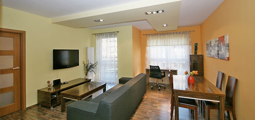 zdjęcie przedstawia apartament w Katowicach na wynajem