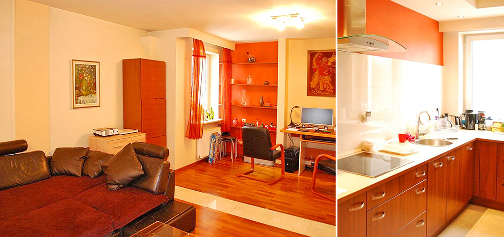 zdjęcie przedstawia luksusowe wnętrze ekskluzywnego apartamentu do sprzedaży w Warszawie